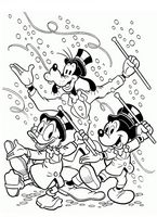 kolorowanki Goofy do wydruku malowanka Disney numer 36